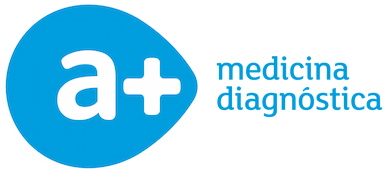 Logo laboratório a+ medicina diagnóstica